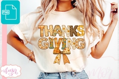 Thanksgiving shirt sublimation PNG, Fall Sleeve sublimation Product Image 2