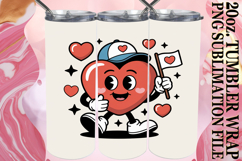 Sweet Memories 20oz tumbler wrap, Valenines Heart Product Image 1