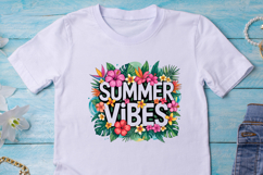Vibrant Boho Summer Vibes PNG Clipart Product Image 3
