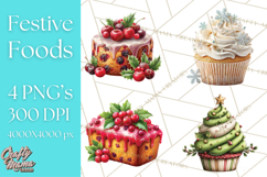 Christmas Sweets Food Cookies PNG Product Image 1