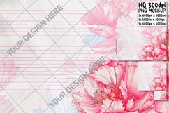Bloomed Borders: Floral Margin Notebook Product Image 1