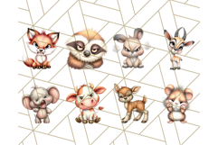 Adorable Angry Animals Clipart PNG, Cute Moody Faces Png Product Image 9