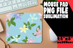 Spring Pastel Boho Mouse Pad Bouquet Design PNG Product Image 1