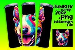 DYNAMIC 20oz Tumbler Template for Gifts , Dog Product Image 1