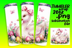 Custom 20oz Tumbler Design , Cute Easter Product Image 1