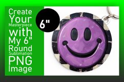 Retro Smile Pattern Round Design Vintage Twist Product Image 1