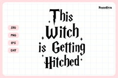 Wizard Bachelorette Party Saying SVG | Getting Hitched Product Image 3