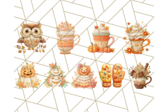 Cozy Fall Clipart PNG Autumn Cozy Elements Product Image 5