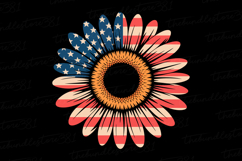 American Sunflower Svg | 4th of July Svg | Svg Cut File Product Image 1