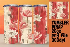 Dynamic Bloom Stripe Tumbler Collection Product Image 1