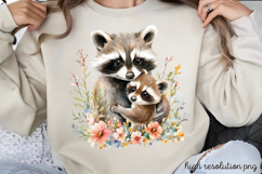 Mothers Day Animals Clipart PNG Product Image 1