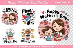 Floral Mama Mom Sublimation PNG Product Image 1