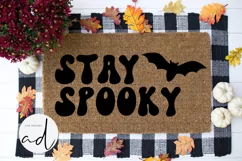 Stay Spooky svg| Halloween Sign svg | DXF EPS PNG SV Product Image 1