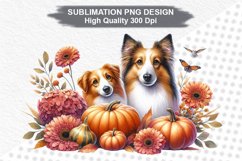 Halloween Dog - Halloween clipart Sublimation PNG Design Product Image 1