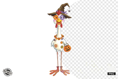 Halloween Chicken Clipart Product Image 1