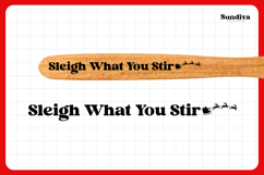Christmas Wooden Spoon Handle Quotes SVG - Sleigh Product Image 3