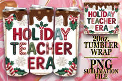 Bright reflections 20oz tumbler wrap, Teacher Product Image 1