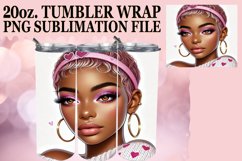 Dreamy escapes 20oz tumbler wrap, Love Girl Product Image 1