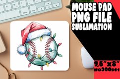 Bright Mouse Pad Design Sublimation, Holiday Product Image 1