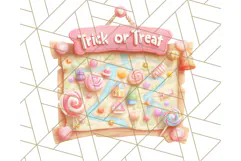 Halloween Neighborhood Clipart PNG for Trick or Treat Product Image 5