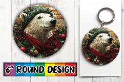 Sublimation Car Coaster Magic, Holiday Product Image 1