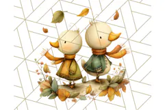 Whimsy Woods Harvest Festival Clipart PNG Files Product Image 5