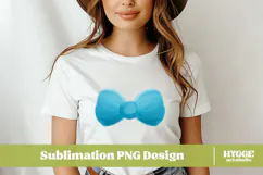 Coquette Easter Bow Sublimation PNG Product Image 2