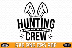 Hunting Crew SVG Design | SVG Cut files Product Image 1