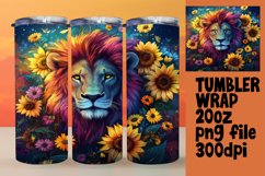 Sublimation Designs for 20oz Tumbler , Leo Product Image 1