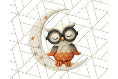 Retro Halloween Clipart Vintage PNG Graphics, 50s Holiday Product Image 5