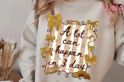 A lot can happen in 3 days png, Christian Easter Png Product Image 4