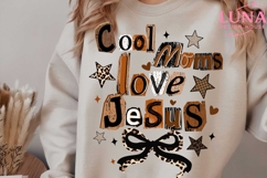 Jesus PNG, Retro Jesus Shirt png, Christian Png, Cool Moms Product Image 4