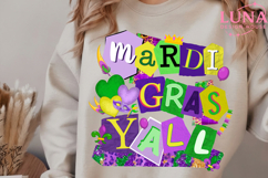 Mardi Gras Y’all PNG, Let the Good Times Roll PNG Product Image 5