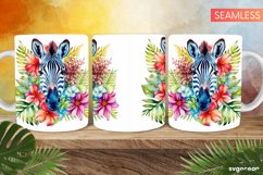 Embroidery Animals Mug | 11 oz | Sublimation Product Image 6