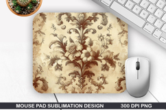 Vintage Mouse Pad Sublimation PNG Design - Mouse Pad PNG Product Image 1