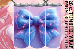 Radiant spirits 20oz tumbler wrap, Christmas Product Image 1