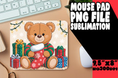 LUMINOUS MOUSE PAD CREATIVE PNG, Cute Bear Product Image 1
