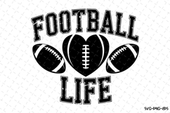 Football Life Svg | Game Day Svg | Sport Svg | Svg Cut Files Product Image 1