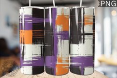 Halloween Plaid Pattern Tumbler Wrap - High Quality 300 Dpi Product Image 1
