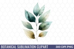Botanical Sublimation Clipart Product Image 1