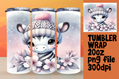 FASHIONABLE 20oz Tumbler PNG Design , Cute Animals Product Image 1
