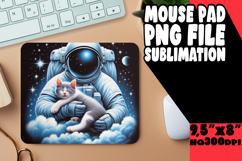 COZY MOUSE PAD FUN ART, Astronaut Product Image 1