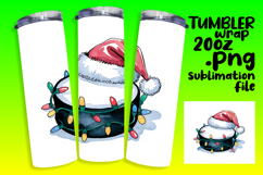 20oz Tumbler Wrap for DIY , Holiday Product Image 1