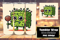 STUNNING 20oz Tumbler Design for Any Occasion , Monster Product Image 1