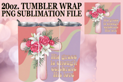 Radiant days 20oz tumbler wrap, Cross Product Image 1