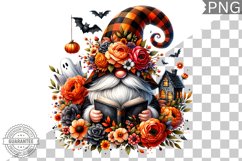 Halloween Gnome Sublimation - Clipart PNG Design Product Image 1