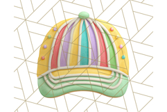 Baseball Cap Cookie Clipart PNG, Fun Hats in Cute Styles Png Product Image 5