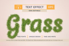 Field Grass Editable Text Effect, Graphic Style Product Image 2