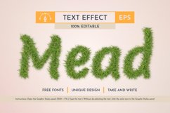 Field Grass Editable Text Effect, Graphic Style Product Image 3