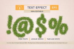 Field Grass Editable Text Effect, Graphic Style Product Image 5